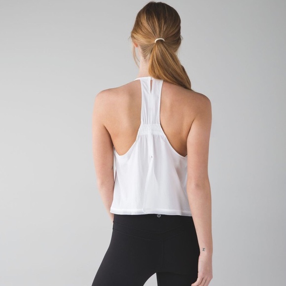 Lululemon Free Spirit Tank White - Picture 6 of 8